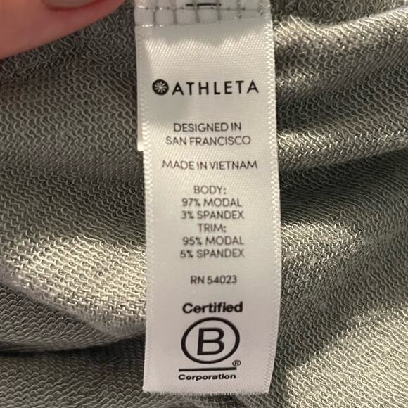 ATHLETA | Sage "Mindset" Long Sleeve Crewneck Sweatshirt | Top - Picture 8 of 9